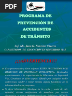 2. Prevención Accidentes de Tránsito