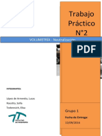 Informe Nº2 Volumetría - Neutralización