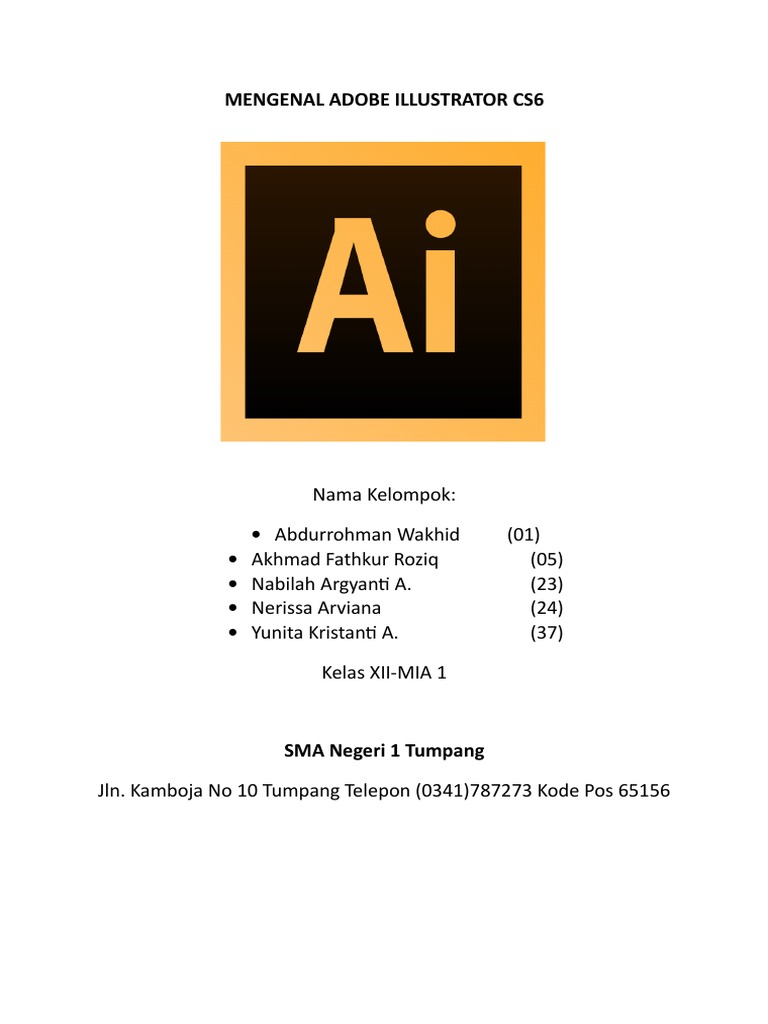 Mengenal Adobe Illustrator Cs6 | PDF