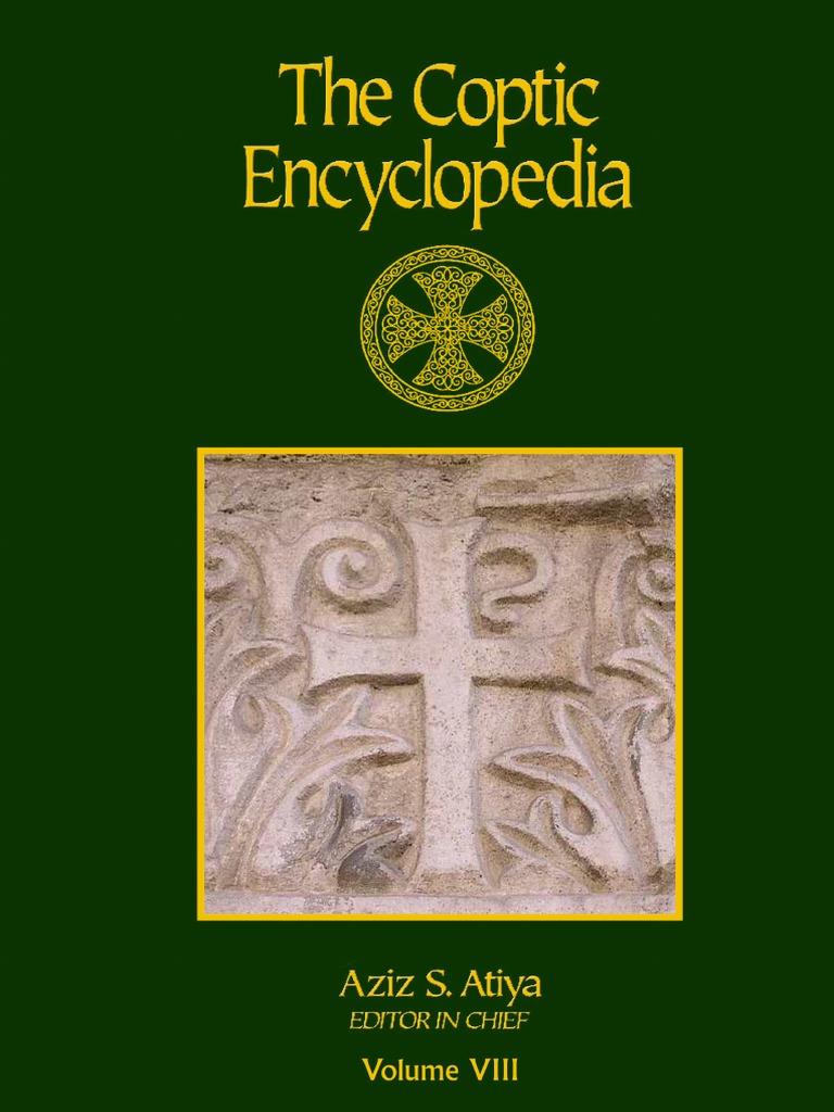 The Coptic Encyclopedia – Copt – OUCEBE