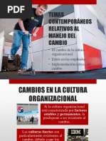 Temas Contemporáneos Relativos Al Manejo Del Cambio