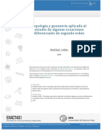 Topología y Ecuaciones Diferenciales de Segundo Orden.