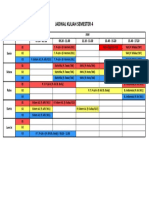 Jadwal Kuliah Sem 5-1