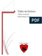 Taller de Folclore 2017 Proyecto