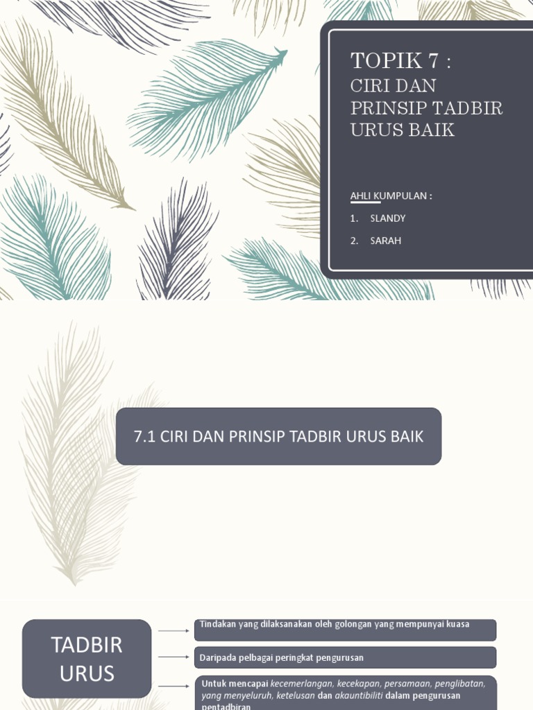 Pengajian Am Topik 7 | PDF