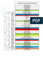 Programacion de Plan Lector 2018