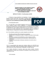 Edital Do Processo Seletivo Da Laciv Ufrn 2018.2