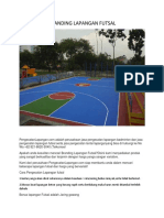 Branding Lapangan Futsal