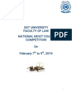 0 - SGT National MOOT PROPOSITION (2019) PDF