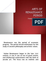 Arts of Renaissance Period