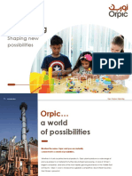 Orpic Polymer Marketing Corporate Brochure