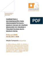 DIRETRIZES E RECOMENDAÇÕES PARA PROCEDIMENTOS BUCOMAXILOFACIAIS VF5 Compilada 2018 07 Texto Final