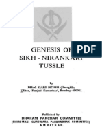 Genesis of Sikh-Nirankari Tussle - Bhai Hari Singh Shergill