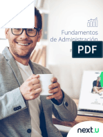 Plan de Estudio Fundamentos de Administracion NEXTU