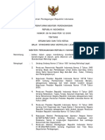 KepMenDag No 29_2005 Tentang Organisasi Dan Tata Kerja Balai Standardisasi Metrologi Legal