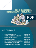 KLP 2 PPT Teori Dan Model Keperawatan Komunitas