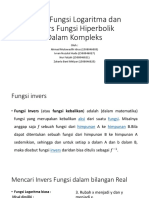 Invers Logaritma Dan Hiperbolik