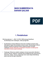 Estimasi Sumberdaya (Konvensional Sederhana)