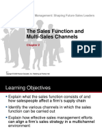 The Sales Function and Multi-Sales Channels: Sales Management: Shaping Future Sales Leaders