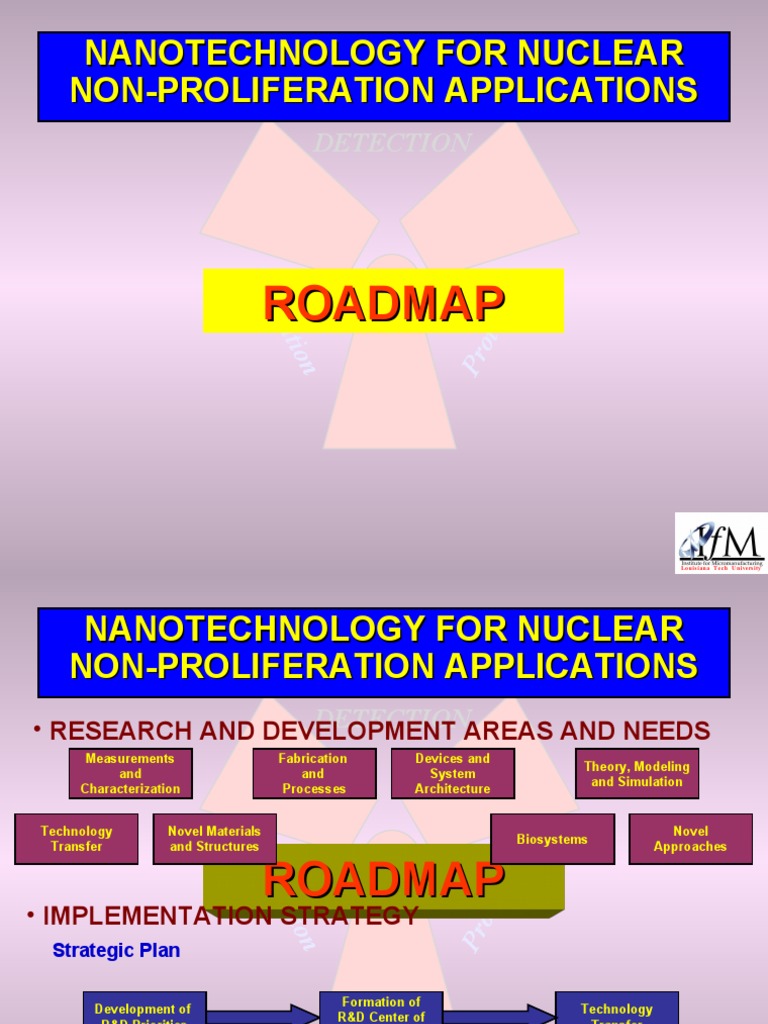 Nanotechnology For Nuclear Non-Proliferation Applications | PDF ...
