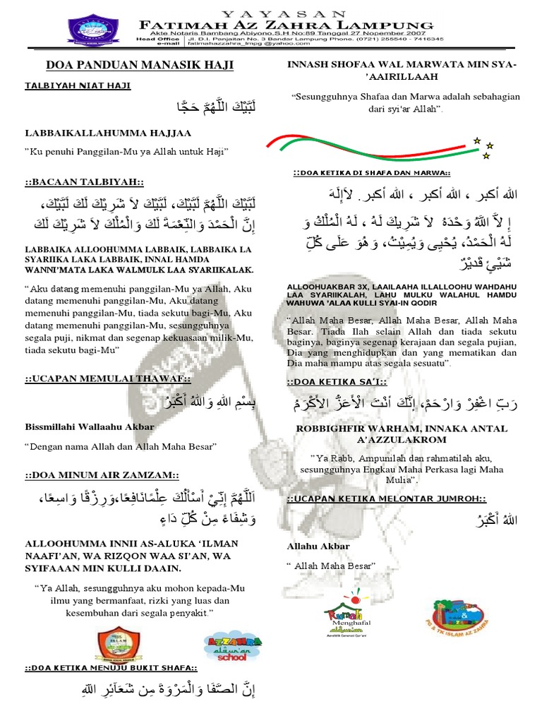 Bacaan Manasik Haji Berita Umroh Haji Umrohhajinews Com