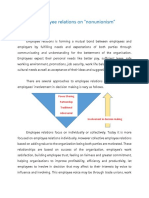 Effect of Nonunionism on Employee Relations