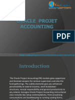 Oracle Projet Accounting Online Training