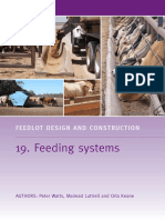 Feeding Systems: Feedlot Design and Construction