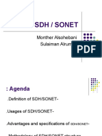 SDH / Sonet: Monther Alsohebani Sulaiman Alrumaih