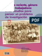 Grammático - Historia Reciente, Género y Clase Trabajo PDF