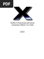 Download TheSkyX Professional and Serious Astronomer Edition User Guide by Mark Burkhardt Mcp SN39386903 doc pdf