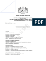 FMA Noise Regulations