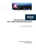 ATSC Digital Television Standard: Part 4 - MPEG-2 Video System Characteristics