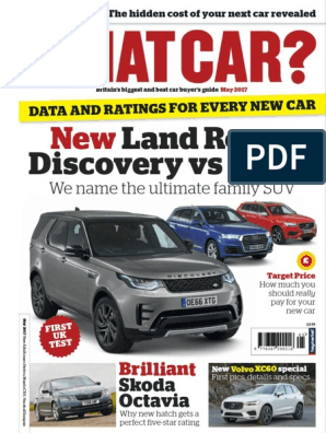 What Car - May 2017 PDF, PDF, Fuel Economy In Automobiles