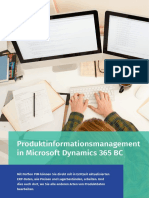 Produktinformationsmanagement in Microsoft Dynamics 365 Business Central - Perfion PIM
