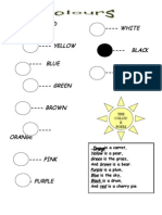 The Color and Number Poem