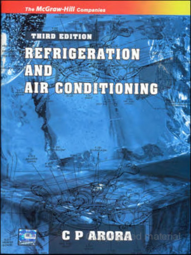 Refrigeration Air Conditioning C P Arora Third Edtn PDF PDF