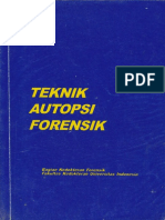 Teknik Autopsi Forensik