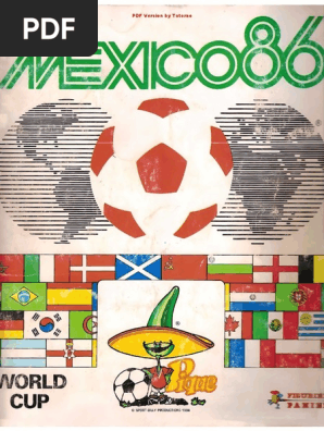 Panini 1986 Mexico