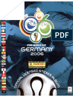 Album Panini Mundial 2006 Alemania (Restaurado)