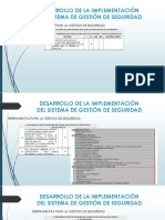 Desarrollo de La Implementación Del Sistema de Gestión