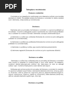 Imbogatirea Vocabularului