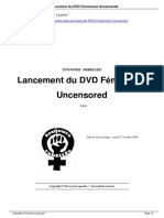 Lancement Du DVD F Minisme Uncensored a3948