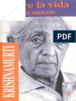 SOBRE LA VIDA Y LA MUERTE - Jiddu Krishnamurti PDF