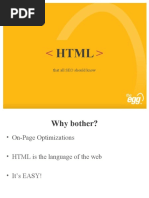 Tutorial HTML