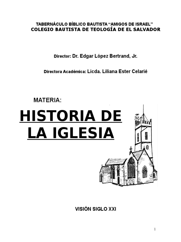 Historia de la Iglesia Cristiana | PDF | Pablo el apóstol | Bernabé