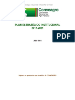 Plan Estratégico Institucional II Conveagro