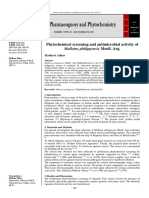 Phytochemical Screening and Antimicrobial Activity Of: Mallotus Philippensis Muell. Arg