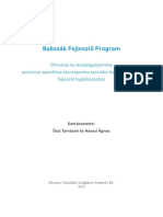 Babzsak Fejlesztő Program PDF