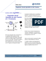 Regulador Lineal Ajustable Alta Tensión